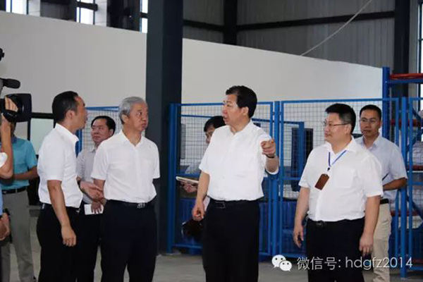 助力株洲新材料產(chǎn)業(yè)發(fā)展，省、市領(lǐng)導(dǎo)蒞臨宏大指導(dǎo)